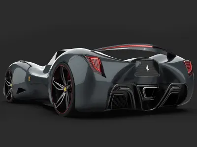 Ferrari F91 Concept 3D model