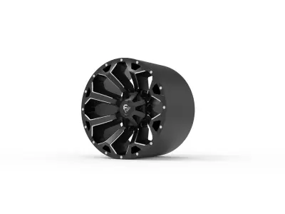 fuel off road ASSAULT wheel 3d print model 3D print model