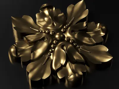 Rosette 05 3D model