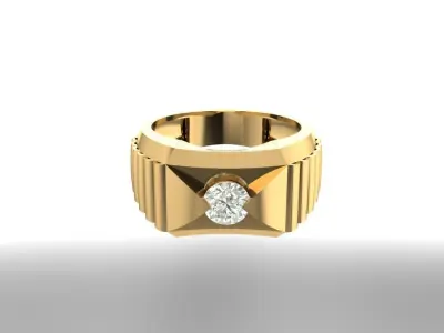 GENTS RING 3D print model purchase