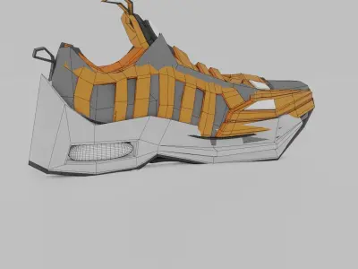 concept running shoe  3D model