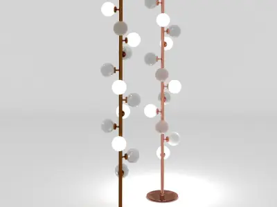 Floor Lamp For Living Room 3D model
