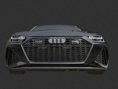 audi r6  3D model