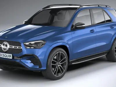 Mercedes-Benz GLE AMG-Line 2024 3D model