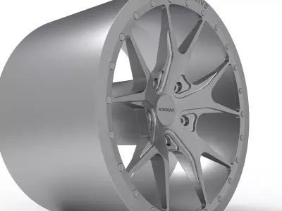 FORGELINE VX1R BEADLOCK WHEEL 3D PRINT MODEL  3D print model