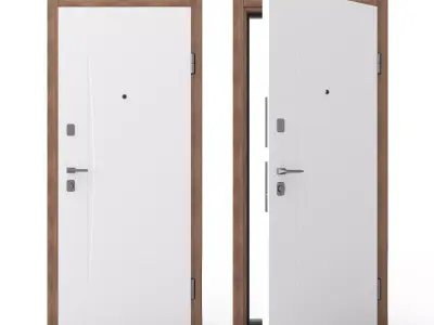 Parbare Door 3D model