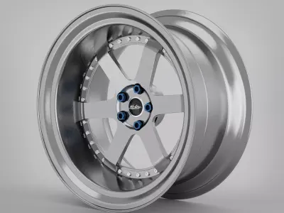 SSActive Garage GTR Wheels 3D model