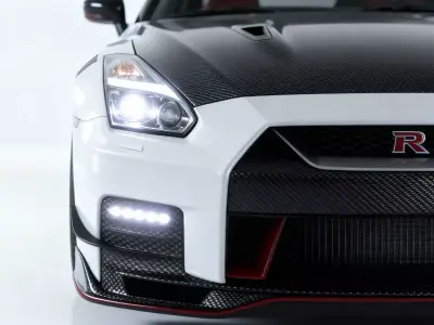 Nissan GTR Nismo High Poly 3D Model Game Ready Render Ready 3D model