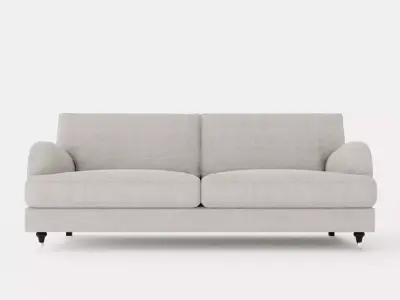 Howard Classic 3 5 Seater Sofa Low-poly 3D model