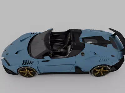 Italdesign Zerouno 3D model