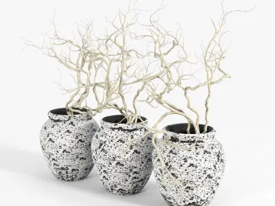 Axl Cement Pot 3D model