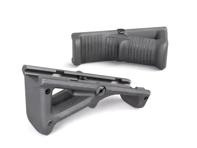Magpul AFG-2 Angled Fore Grip Low-poly 3D model