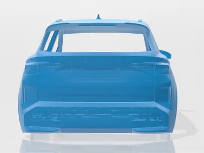 Skoda Elroq 2025 - Body Car for 3D Printing 3D print model