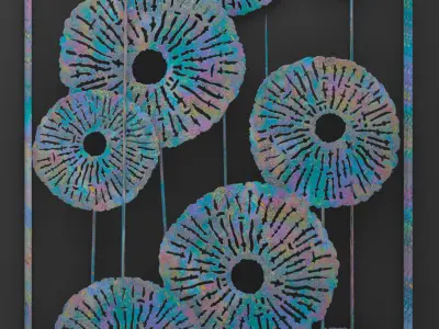 Patina Wall art Sculpture 3D model