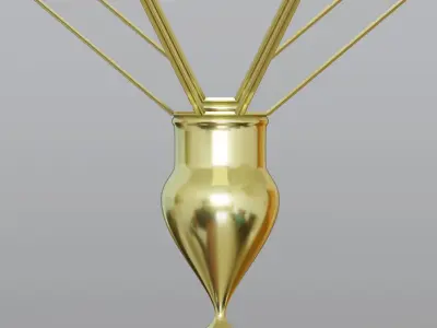 Alhambra lamp 3D model