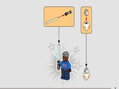 TwindBricks3D - 40658 Millennium-Falcon Holiday Diorama 3D print model