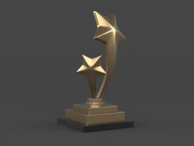 Trophy Cups 3D model 60