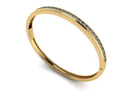 Bangle bracelet   445 3D print model