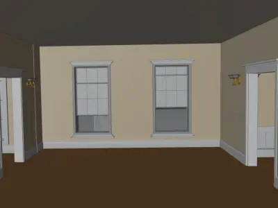 Amityville House Base Mesh 3d Model Free 3D model