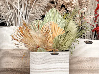 Bouquets for wedding decoration 233 3D model