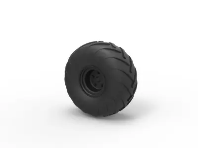 Wheel from Argo 3D print model