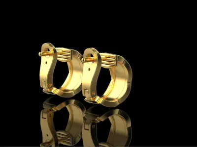 Earrings 50314 3D print model