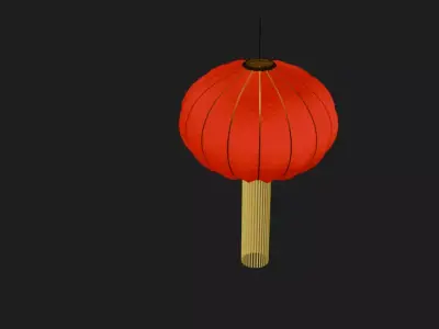 Chinese lantern Free 3D model