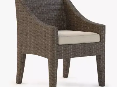 La Jolla Armchair 3D model