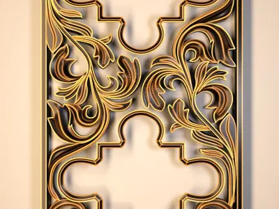 Ornament 3D Model-vol11 3D model