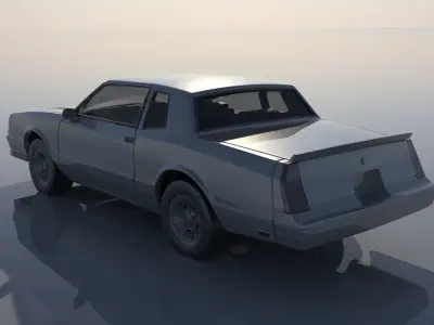 Chevrolet Monte Carlo SS 1987 3D print model
