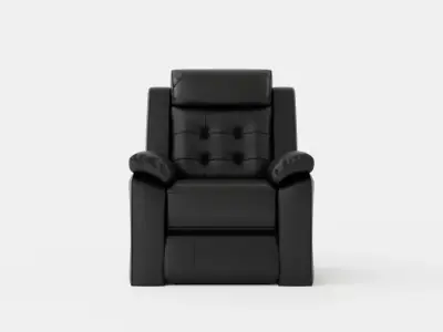 Munari Recliner Low-poly 3D model