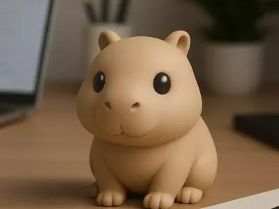 Capybara - Kawaii Animals Collection 3D print model