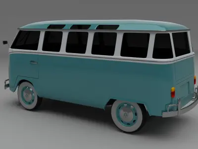 VW Bus Mk 1 3D model
