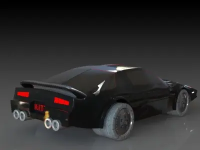 Pontiac Firebird Kitt Free 3D print model