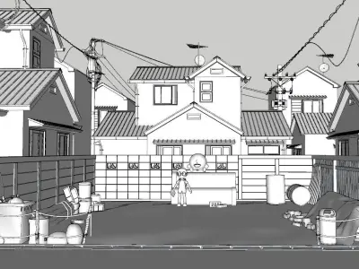 Nobita PlayGround 3D model