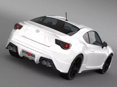 TRD Toyota 86 2013 3D model