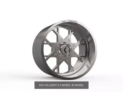 best seller KG1 forged concave wheels 3D Model Pack