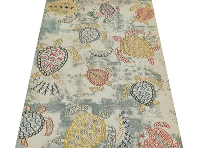 Rug Set 1886 3D model