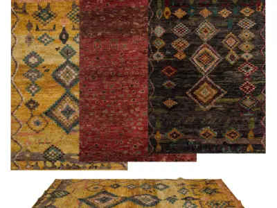 Rugs No 820 Low-poly 3D model