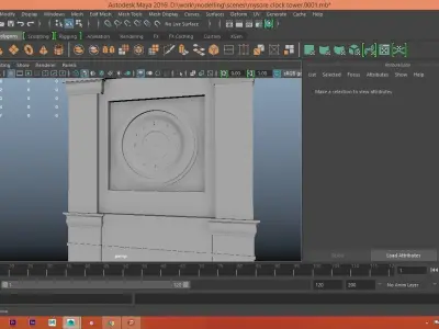 mysore clock tower 3D model
