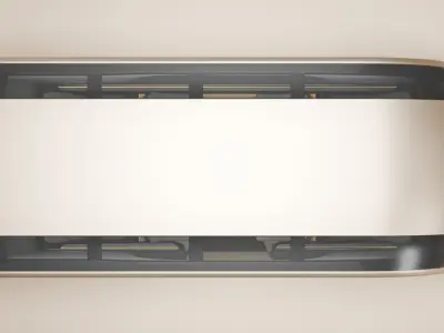 Tesla Robovan Robotaxi Realistic Ready-for-Use With Interior HP 3D model