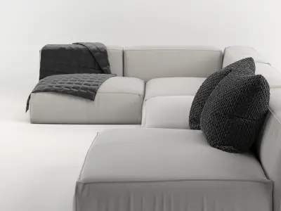 Sofa modular 3D model