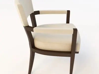 Gotham Pull Up Chair 82223 3D model