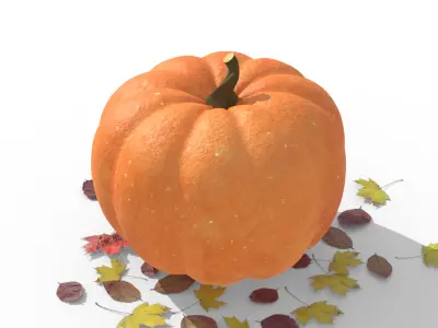 Halloween Pumpkin 2024 - Cyclops Free 3D model