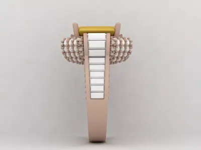 Wedding Ring 3D print model