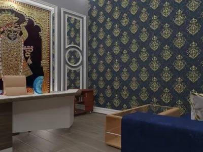 3D Office design 3D model