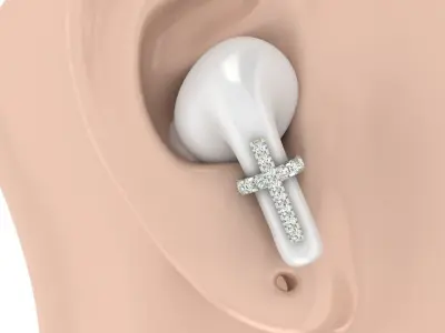jewelry headphone  airpod pro 3D print model
