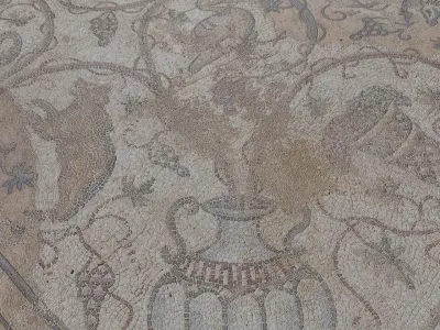 Ancient Roman Floor Mosaic  3D model