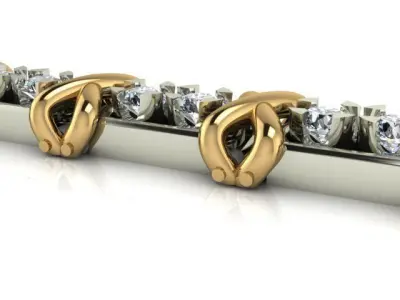 Bracelet Tiffani  3D print model