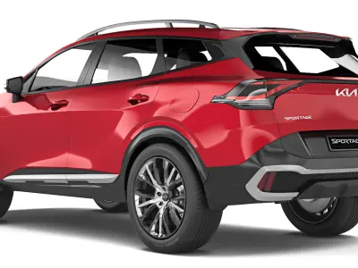 KIA Sportage X-Line 2022 3D model